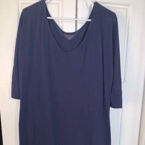 Lilly Pulitzer navy shift T-shirt dress